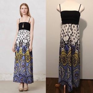 GUC Anthropologie Lilka Antica Maxi Print Dress